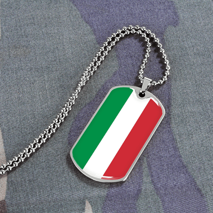 Italian Graphic Necklace