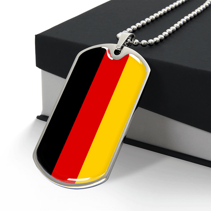 German Graphic Necklace