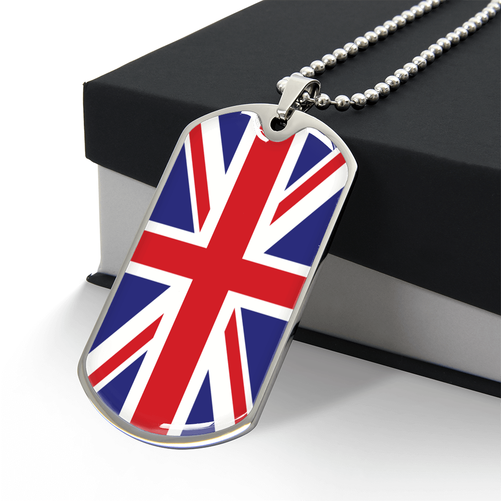 England Graphic necklace