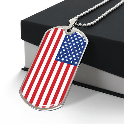 Usa Graphic Necklace