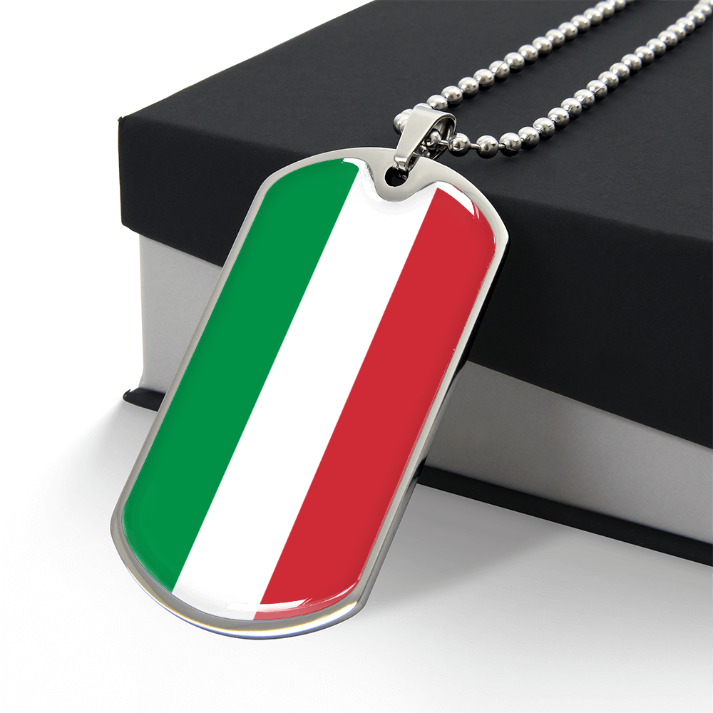 Italian Graphic Necklace