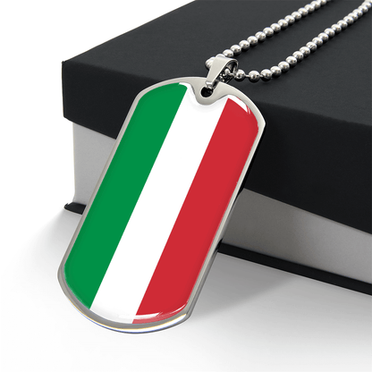 Italian Graphic Necklace