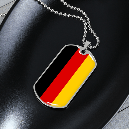 German Graphic Necklace