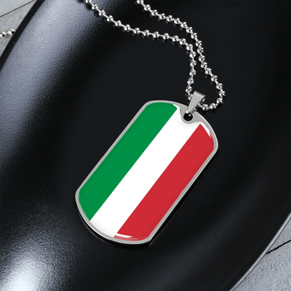 Italian Graphic Necklace