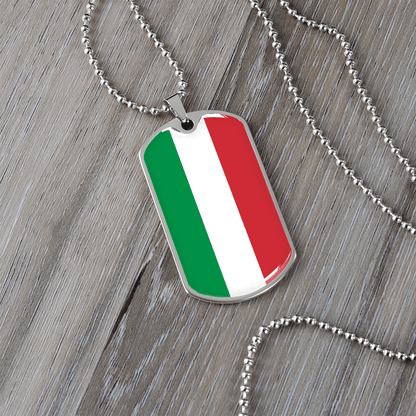 Italian Graphic Necklace