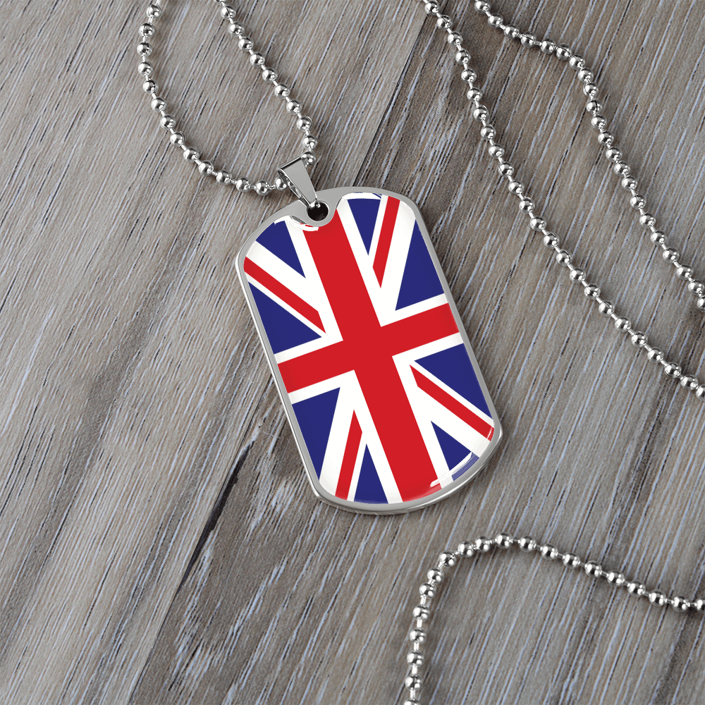 England Graphic necklace