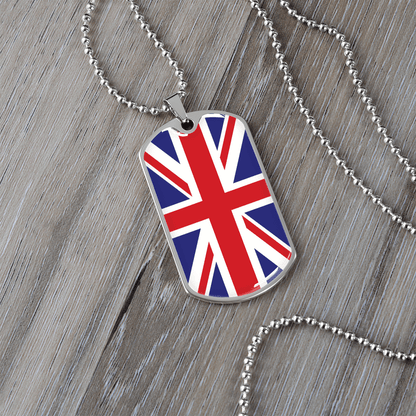 England Graphic necklace