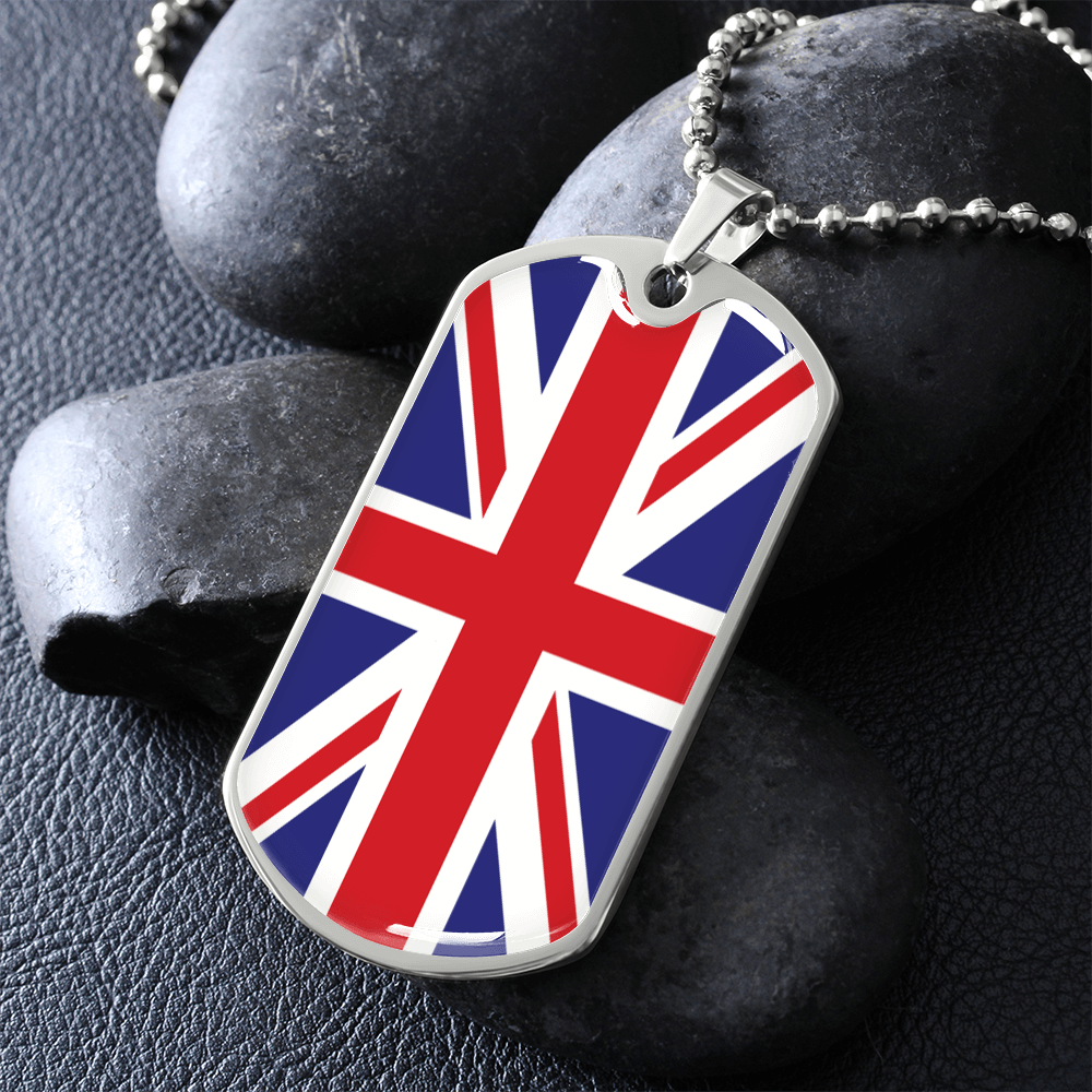 England Graphic necklace