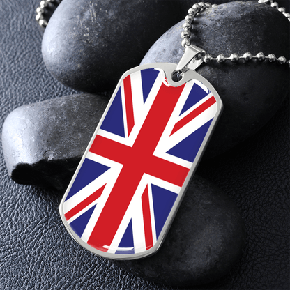 England Graphic necklace