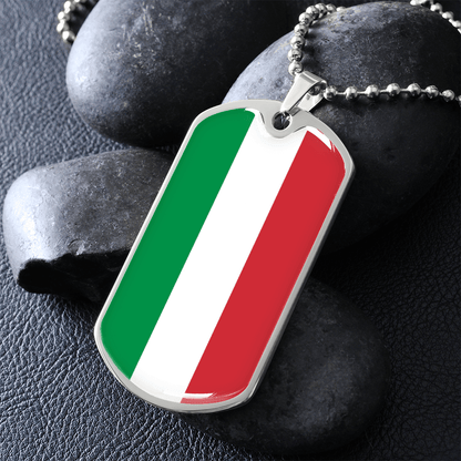 Italian Graphic Necklace