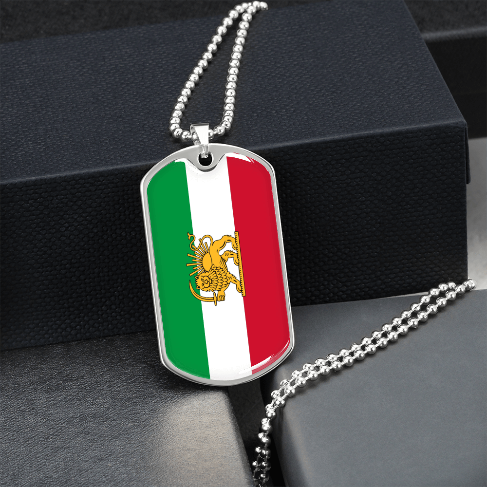 Iran  graphic necklace