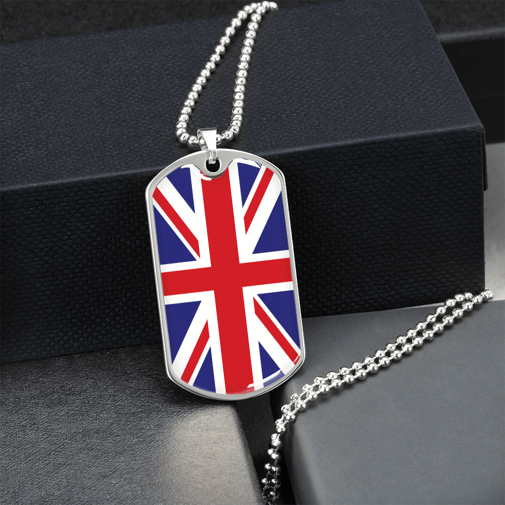 England Graphic necklace
