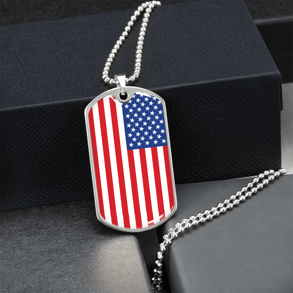 Usa Graphic Necklace