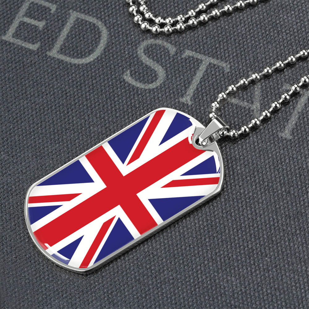 England Graphic necklace