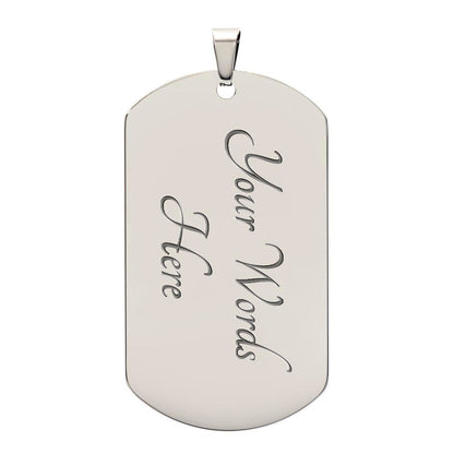 Suriel Here For the Tea Acotar Graphic Military ChainNecklace Gift