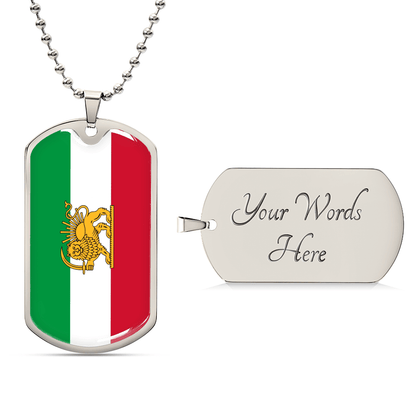 Iran  graphic necklace