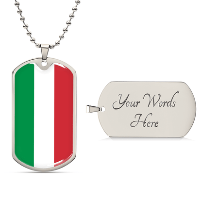 Italian Graphic Necklace