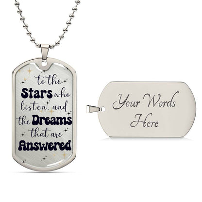 Acotar Engraved Necklace