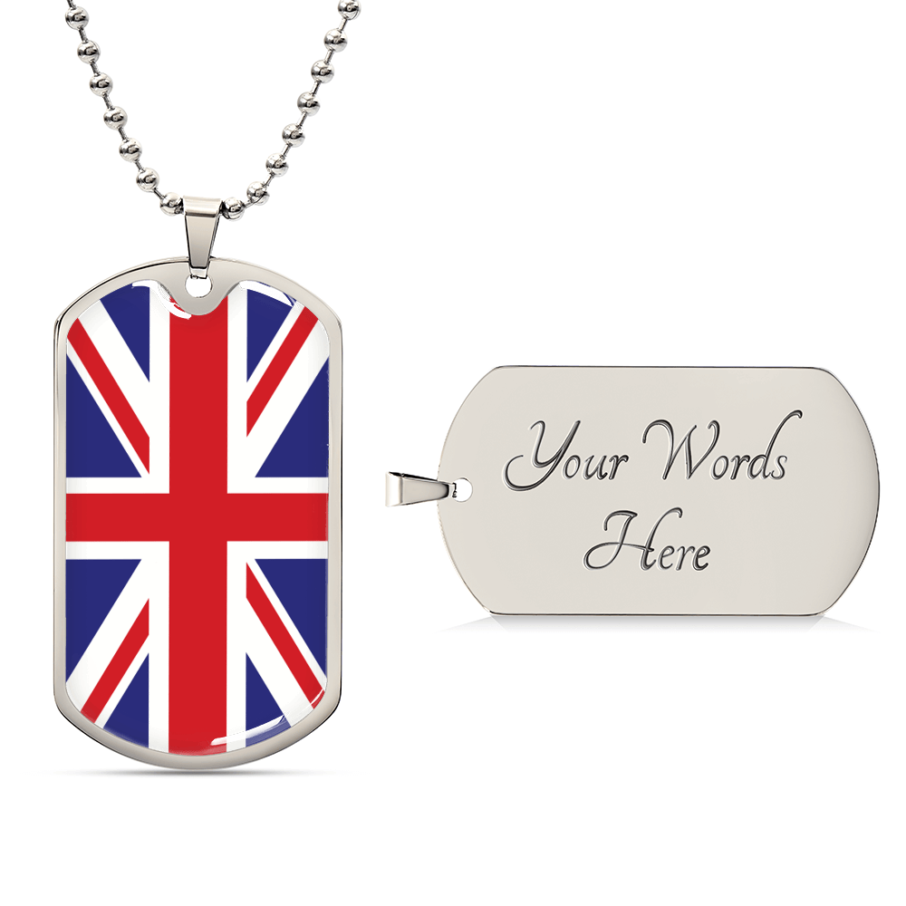 England Graphic necklace