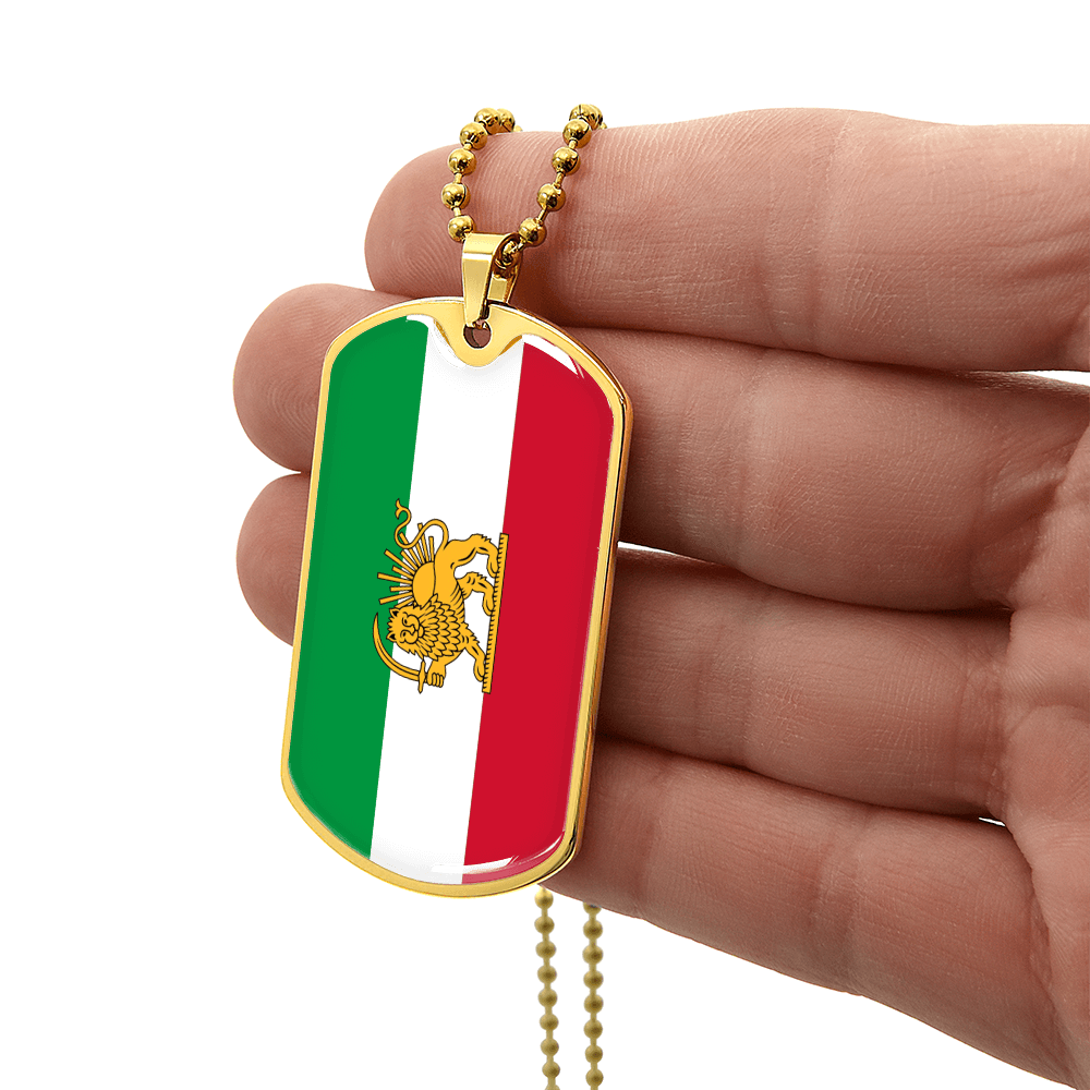 Iran  graphic necklace