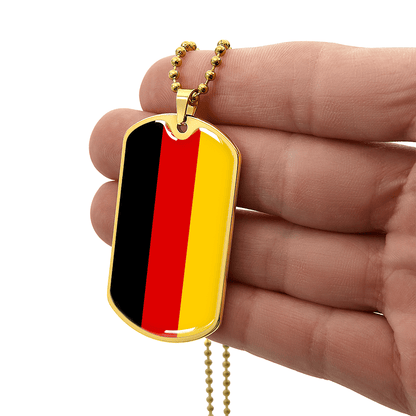 German Graphic Necklace