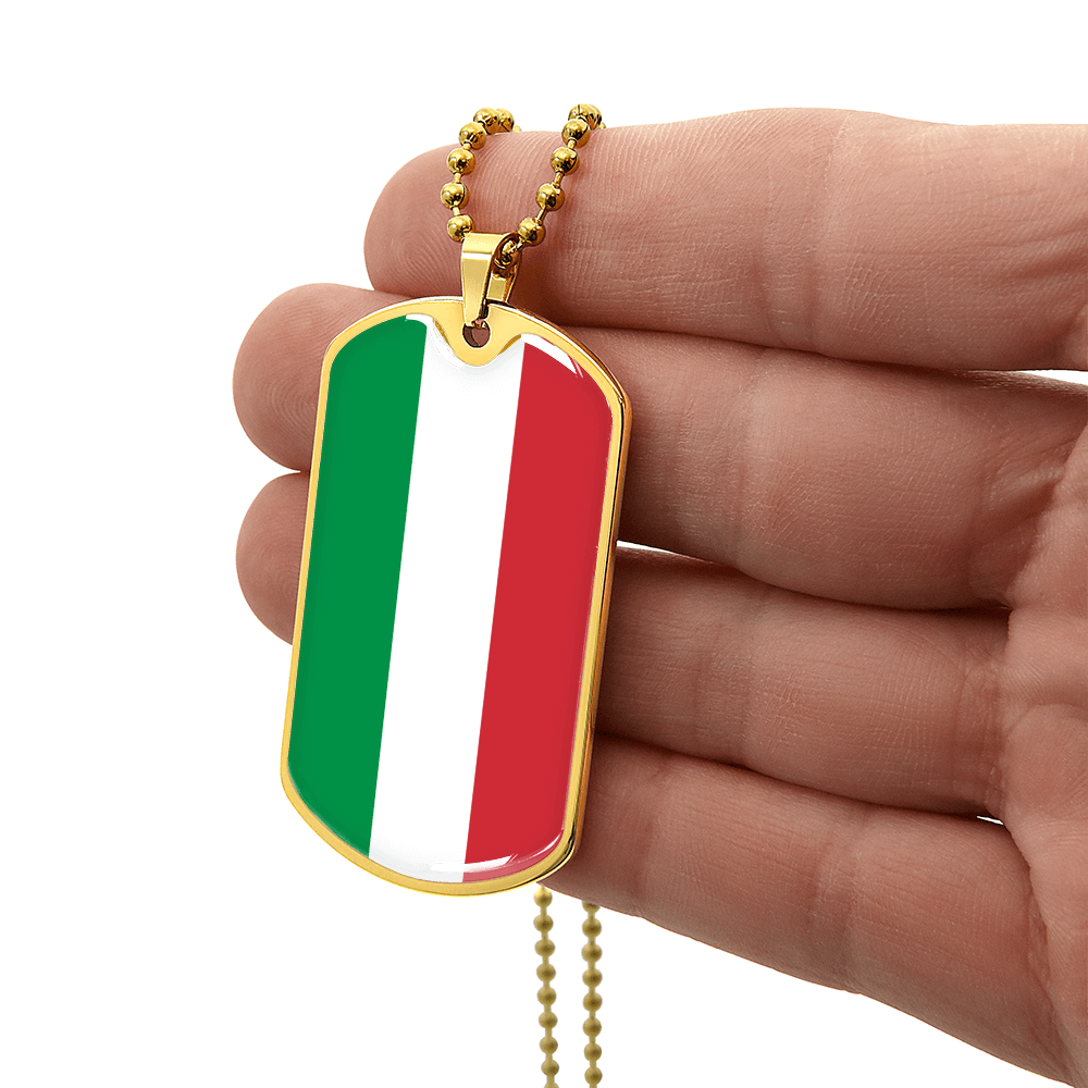 Italian Graphic Necklace