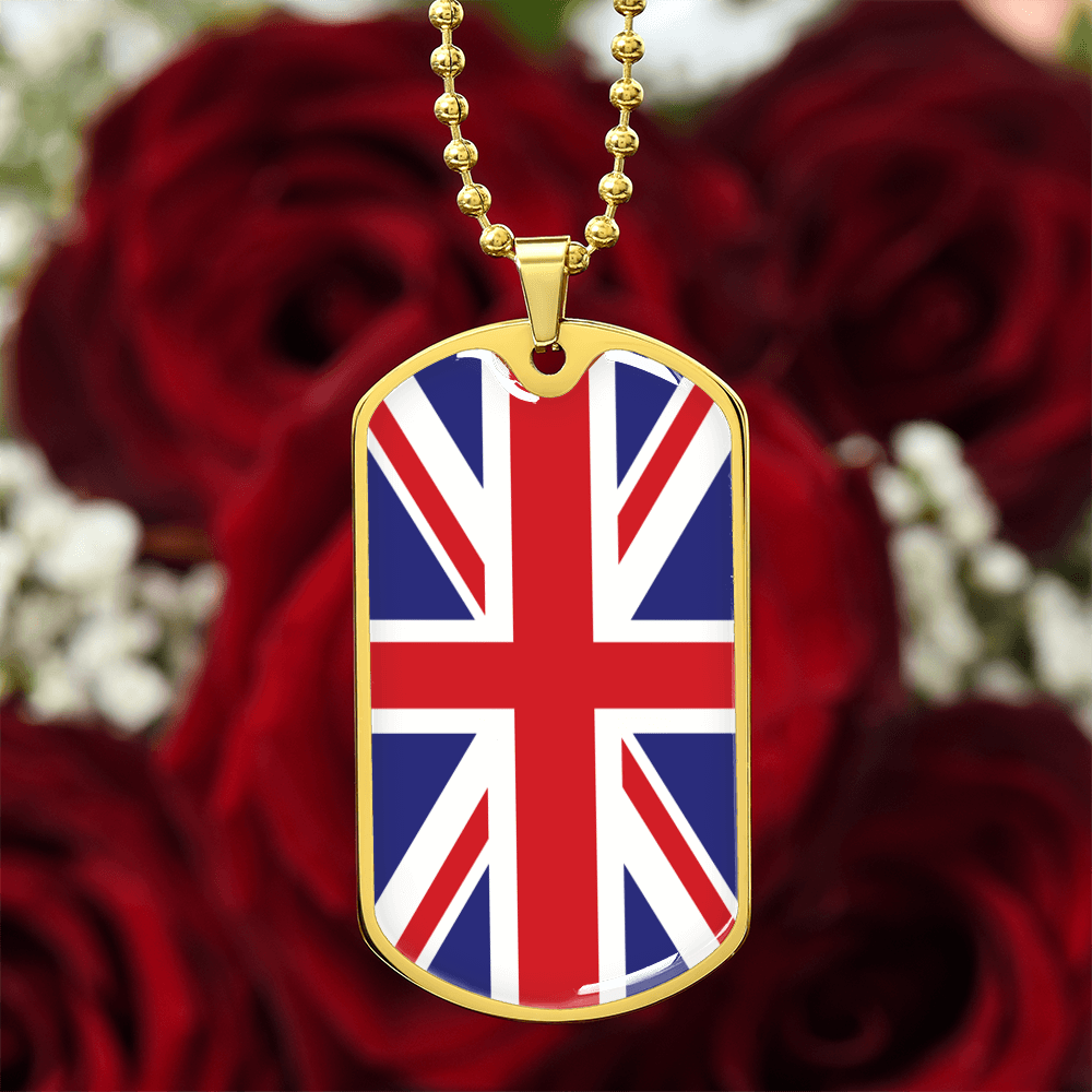 England Graphic necklace
