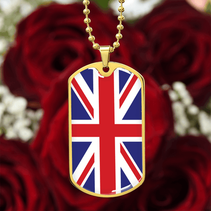 England Graphic necklace