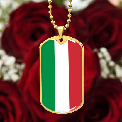 Italian Graphic Necklace