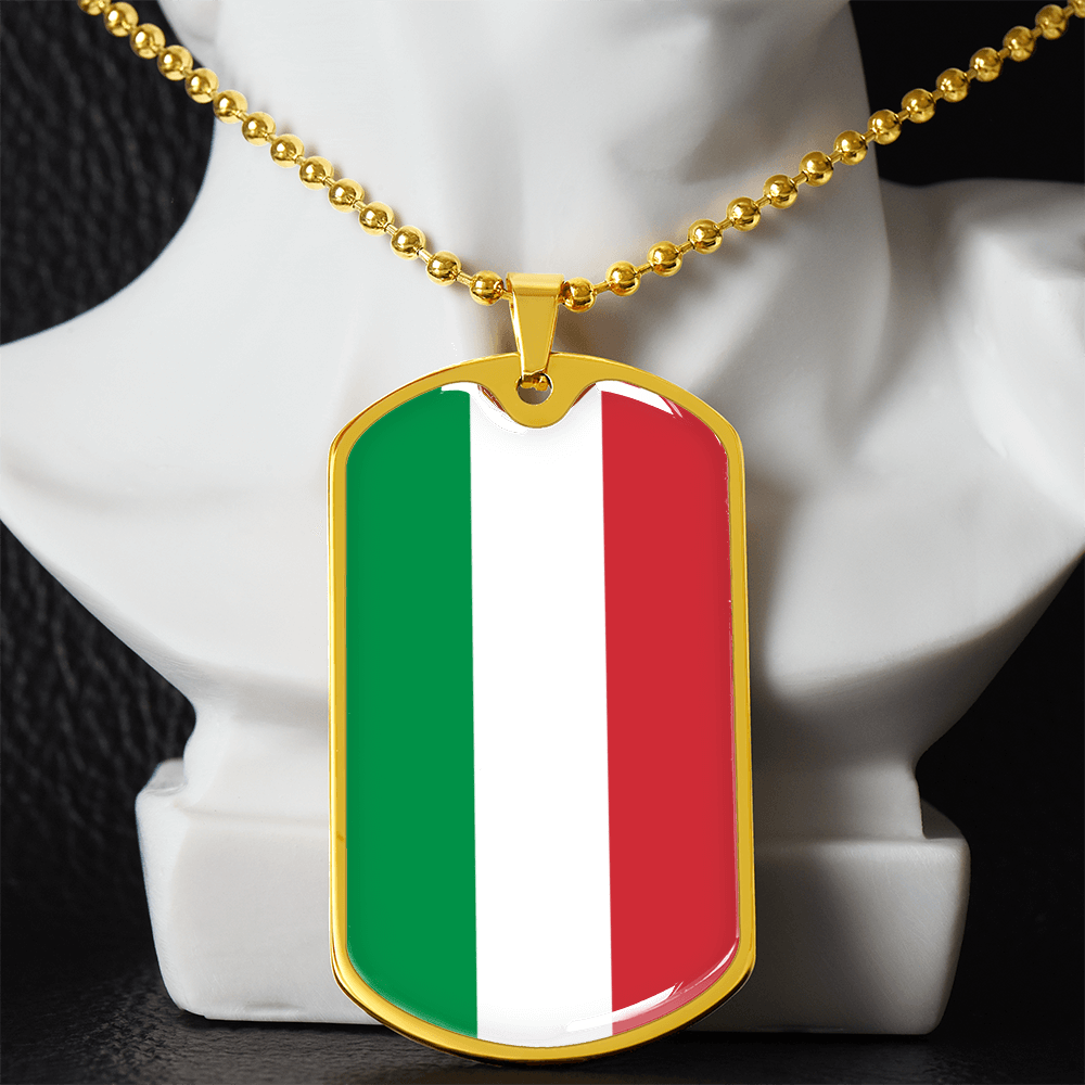 Italian Graphic Necklace