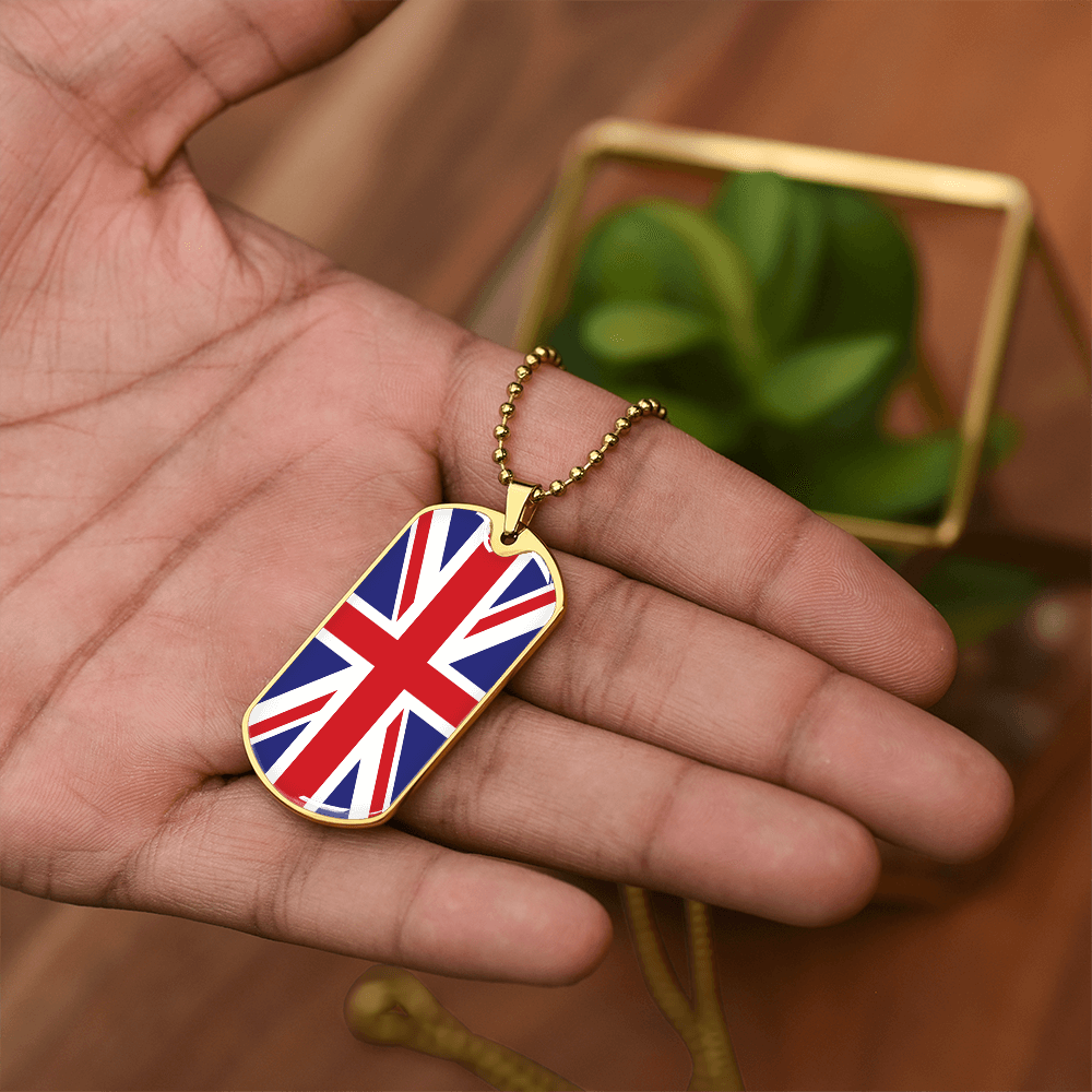 England Graphic necklace