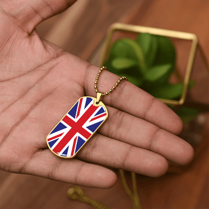 England Graphic necklace