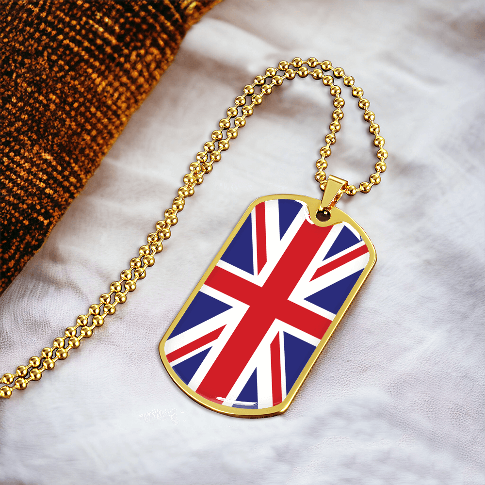 England Graphic necklace