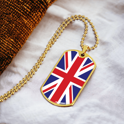 England Graphic necklace