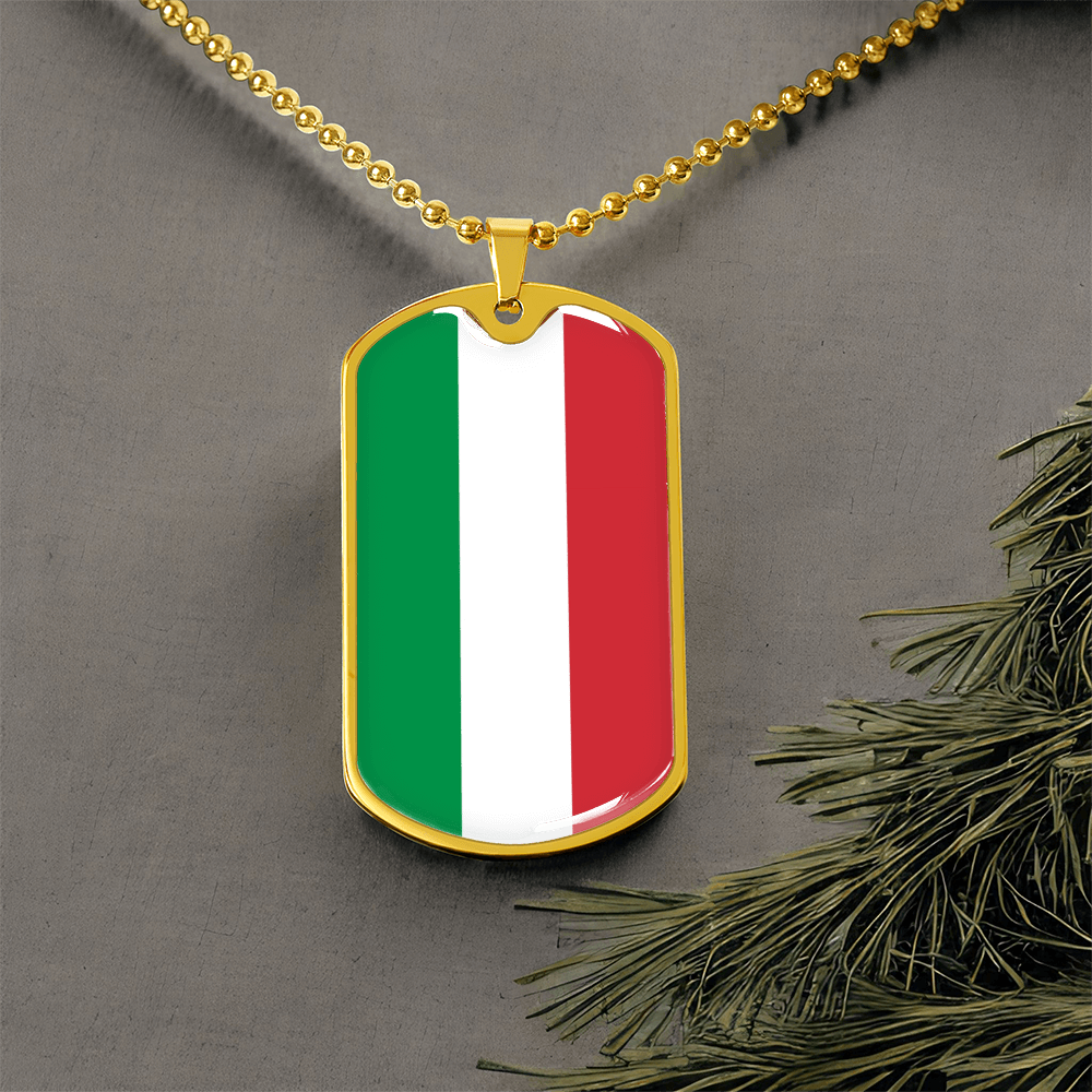 Italian Graphic Necklace