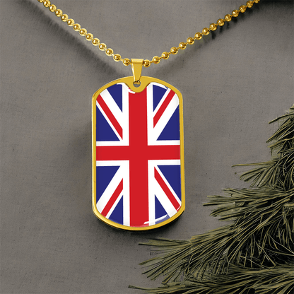 England Graphic necklace