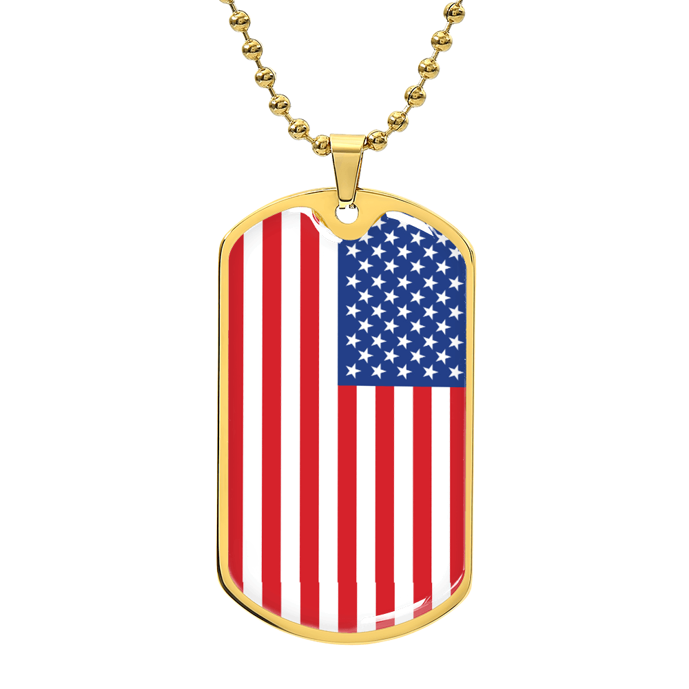 Usa Graphic Necklace