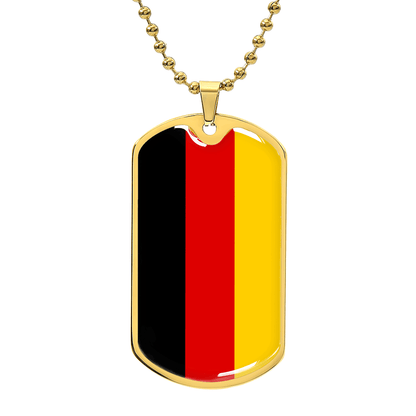 German Graphic Necklace