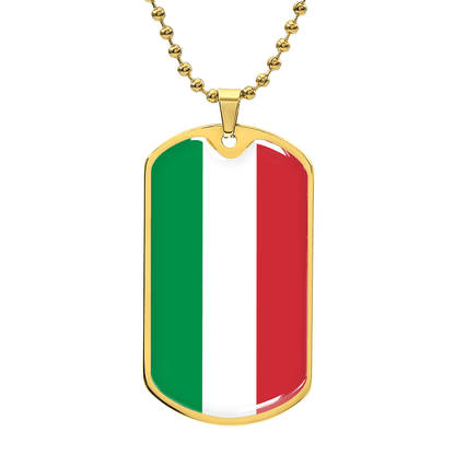 Italian Graphic Necklace