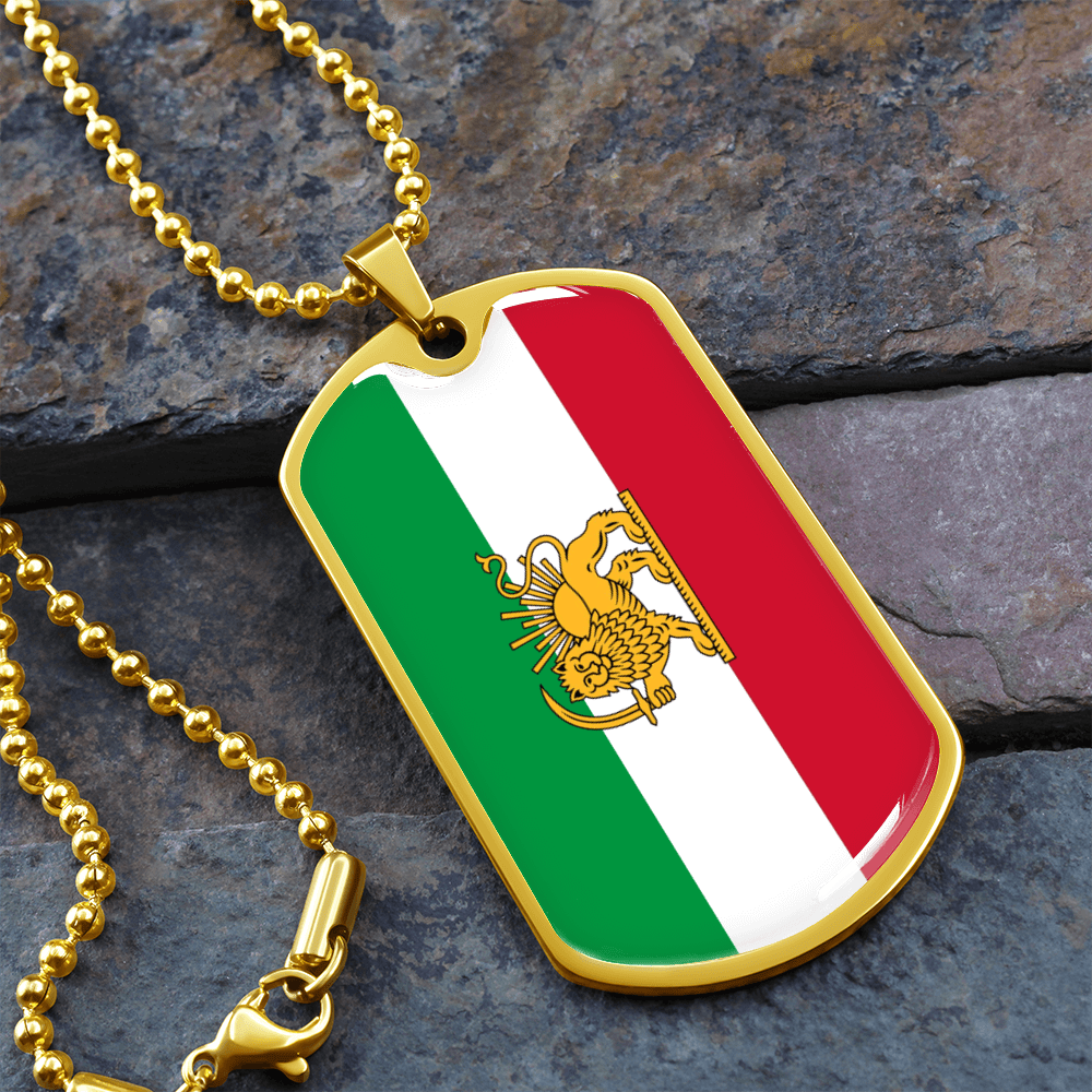 Iran  graphic necklace