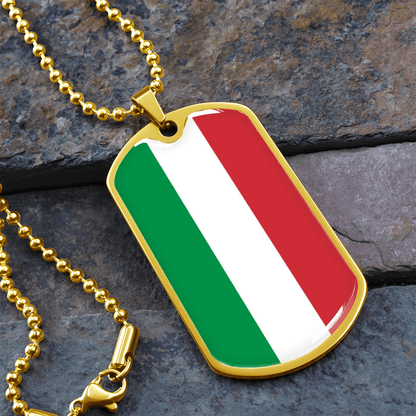 Italian Graphic Necklace