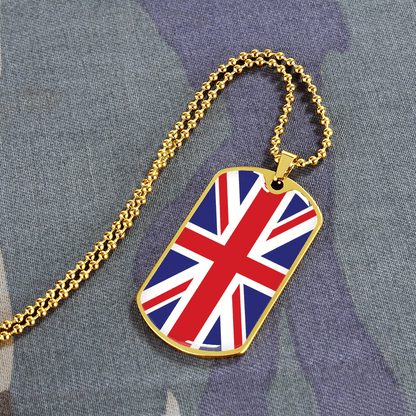England Graphic necklace