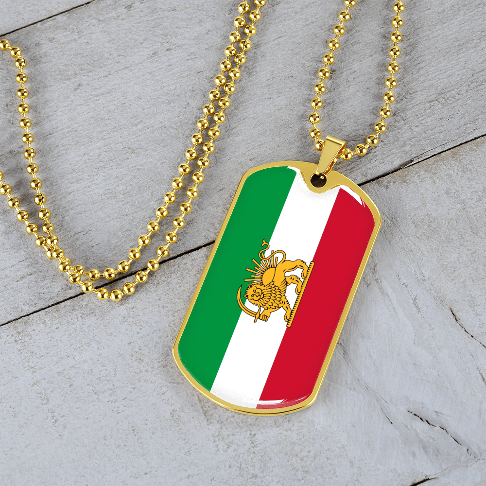 Iran  graphic necklace