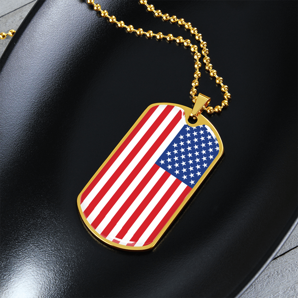 Usa Graphic Necklace