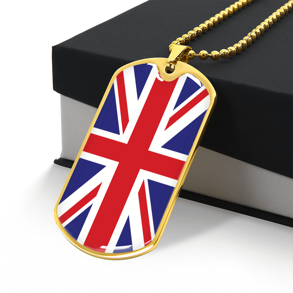 England Graphic necklace