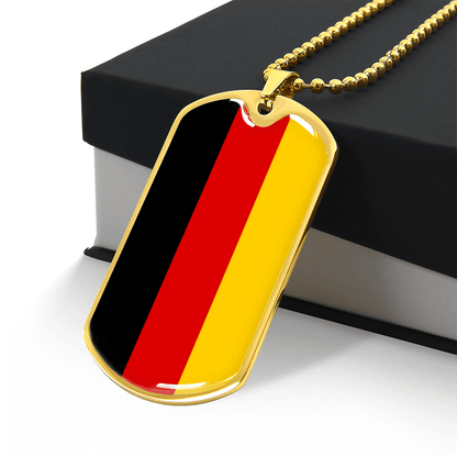 German Graphic Necklace