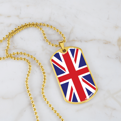 England Graphic necklace