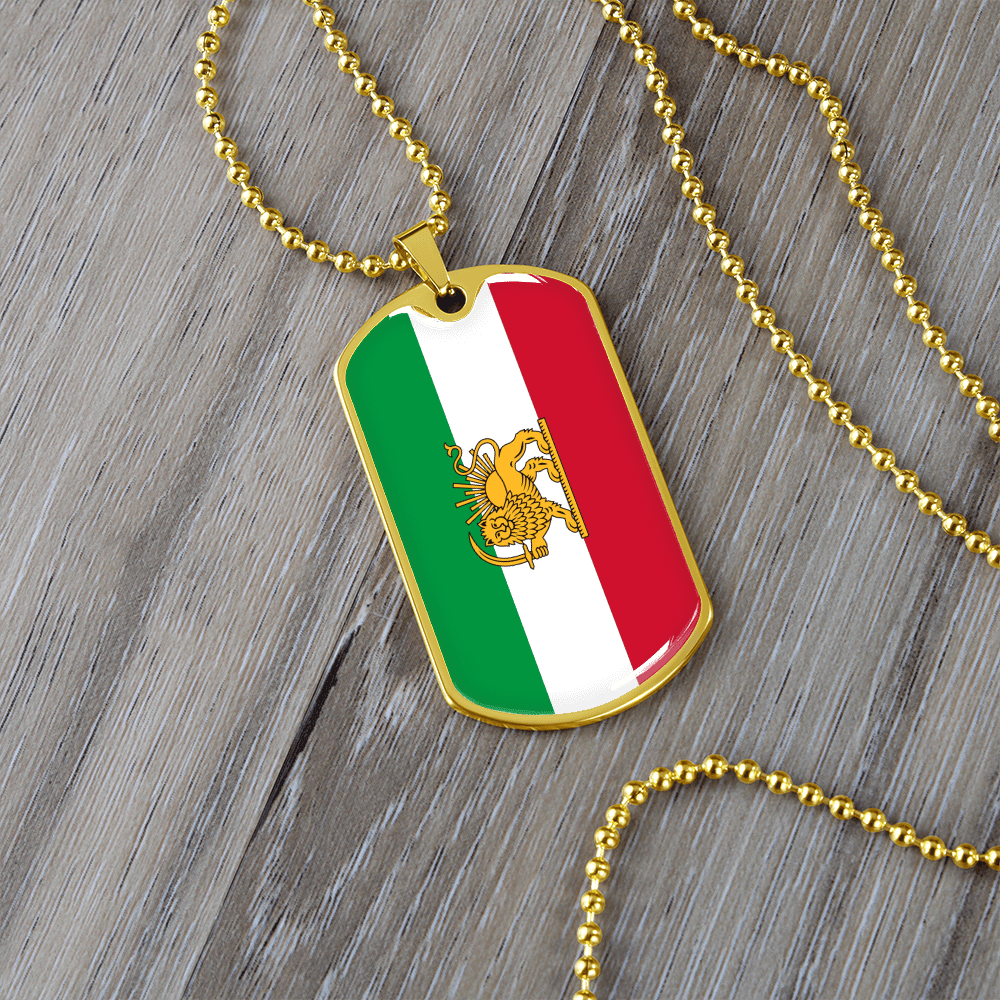 Iran  graphic necklace