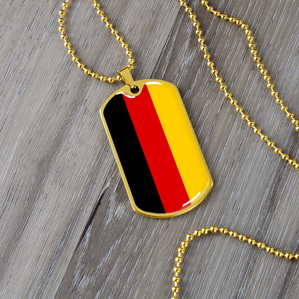 German Graphic Necklace