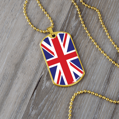 England Graphic necklace